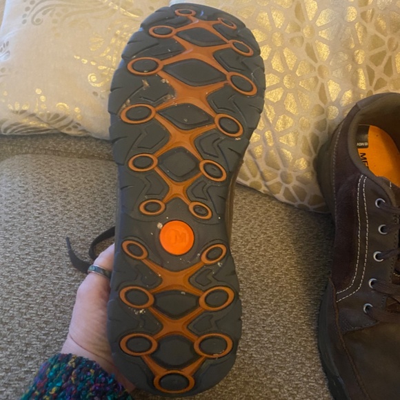 Merrell Espresso Lace Up Casual Shoes Size 14 Mens - Picture 5 of 7